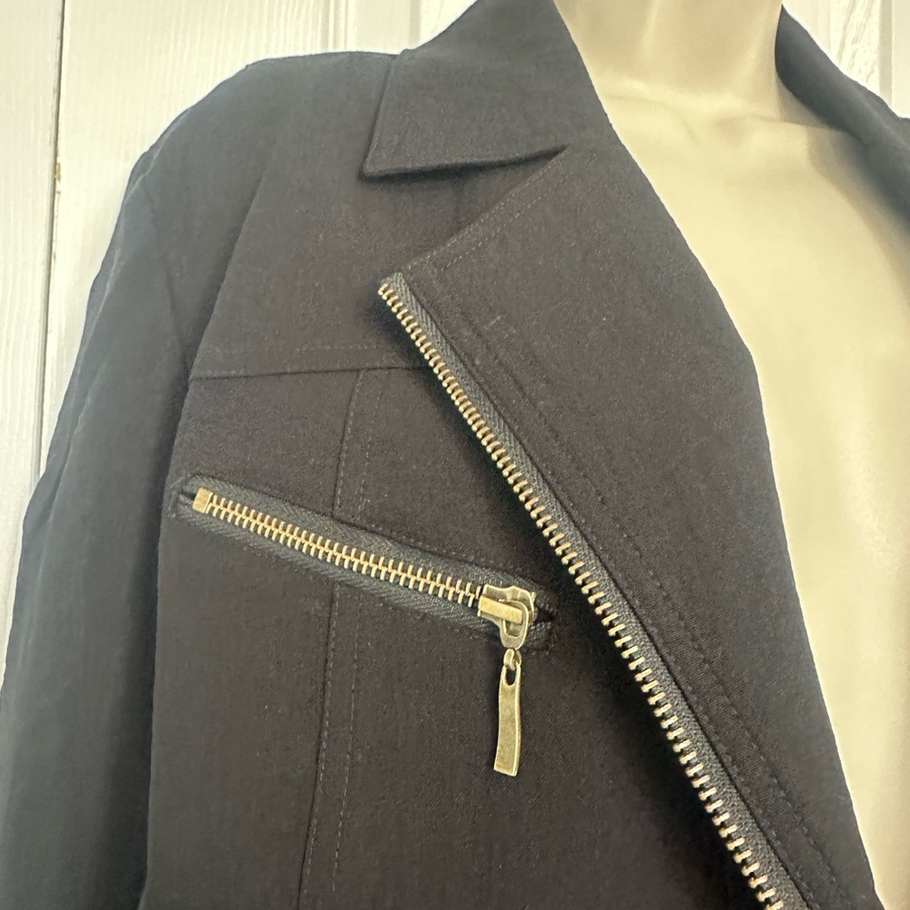 Multiples Black Utility Jacket - Picture 3 of 9